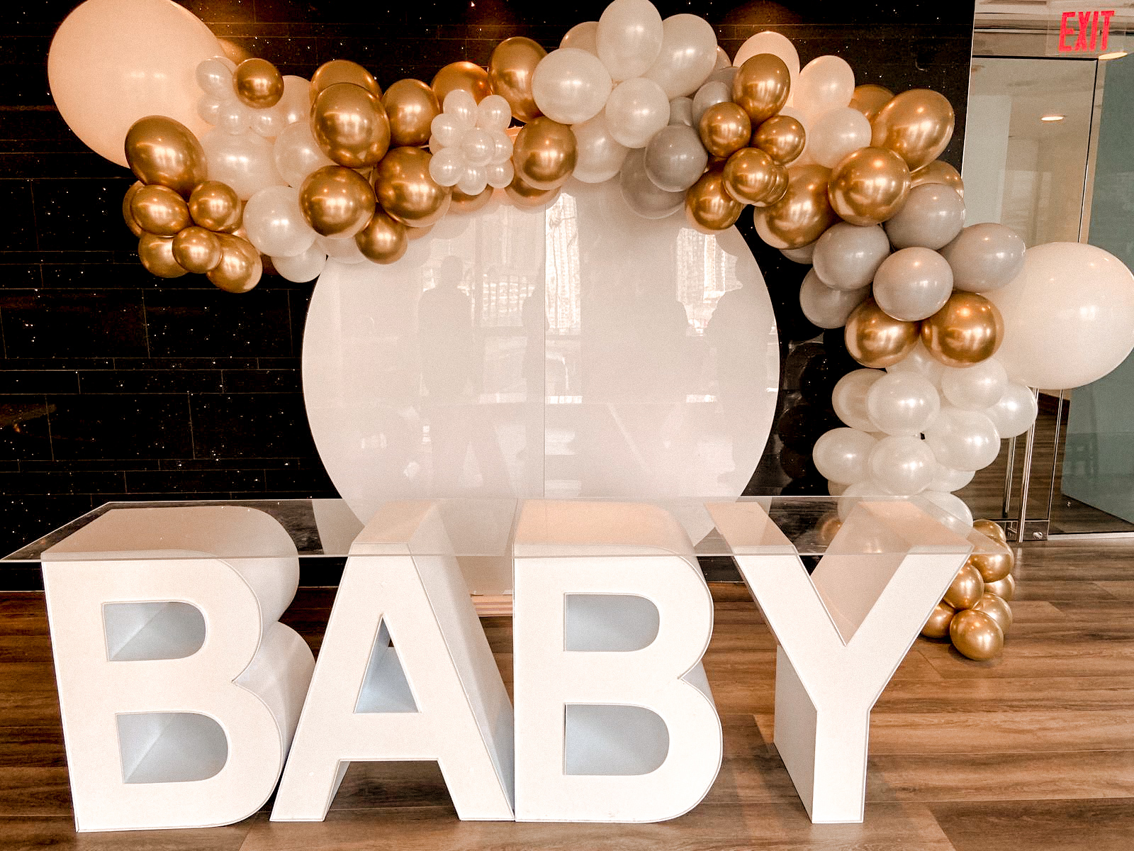Baby marquee block letters table Toronto