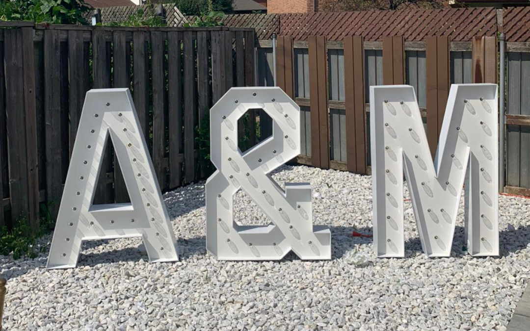 Marquee Letters-Hamilton Party Rental
