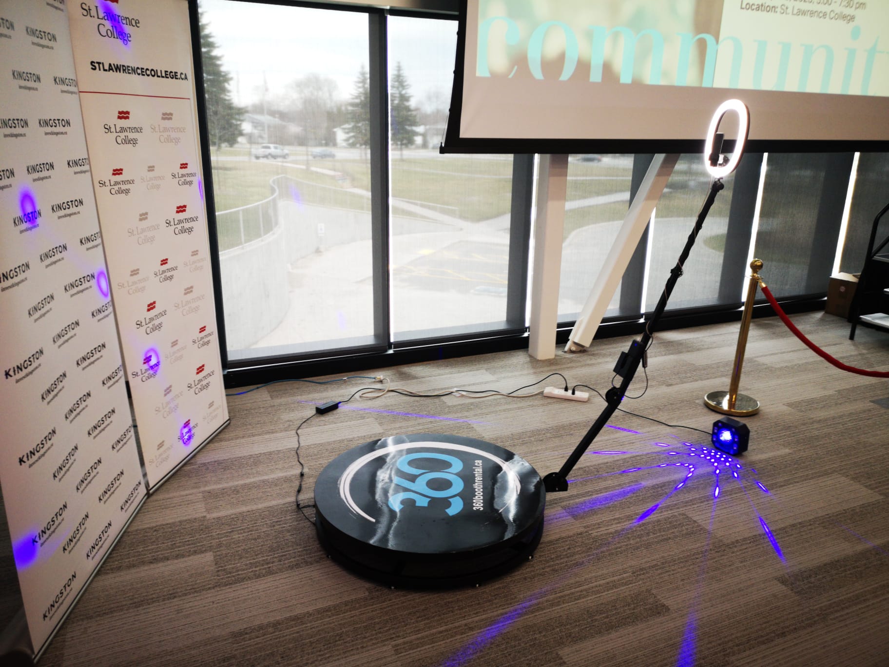 360 Video Booth Rental Toronto | Toronto Marquee Lights