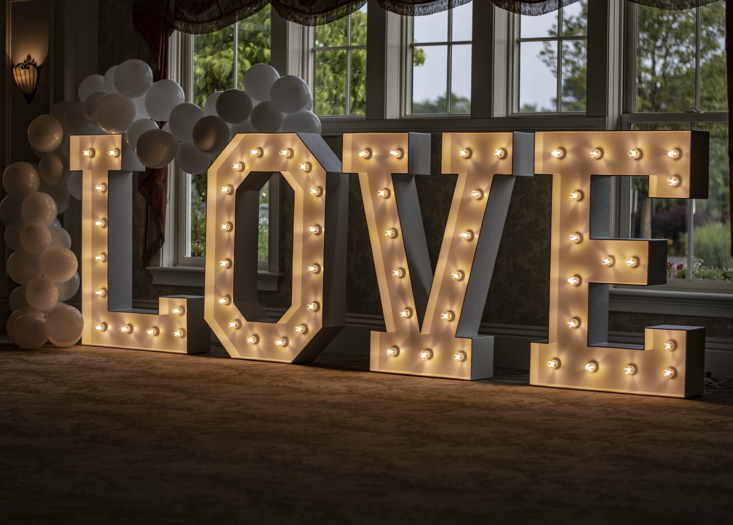 Brantford Wedding Marquee Letters