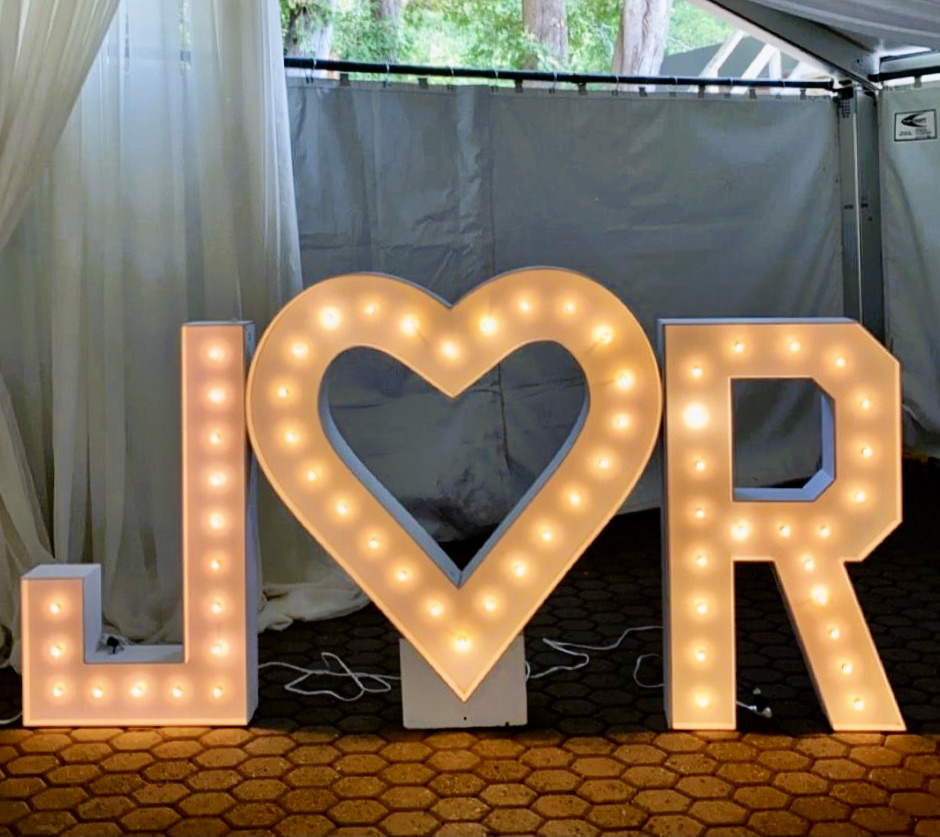 Cornwall Marquee Letters  Rental