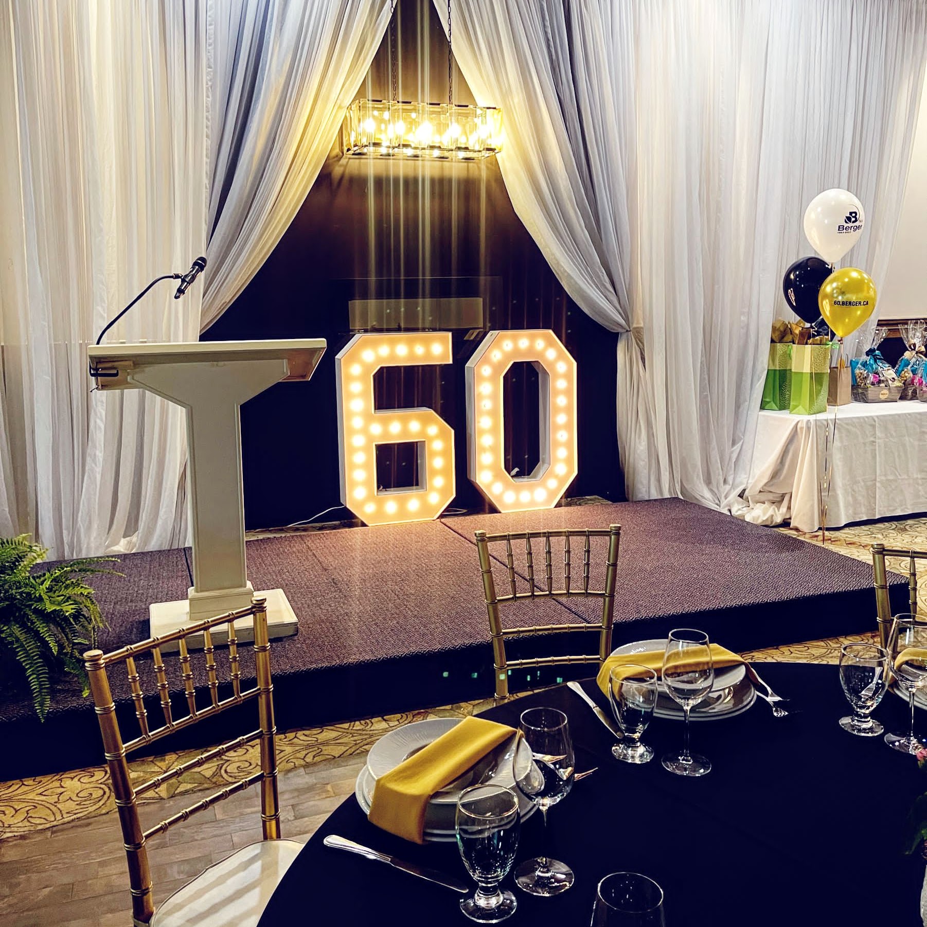 Marquee Number Rentals in Huntsville