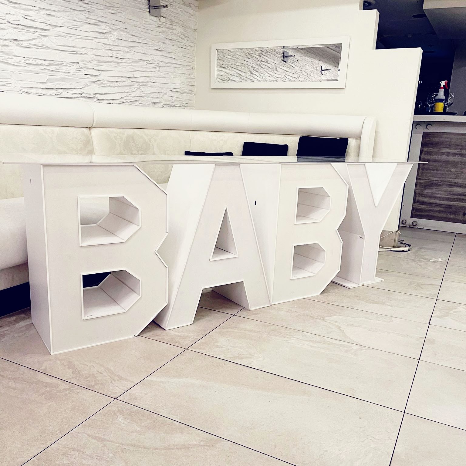 Marquee Block Letter Tables  in Huntsville