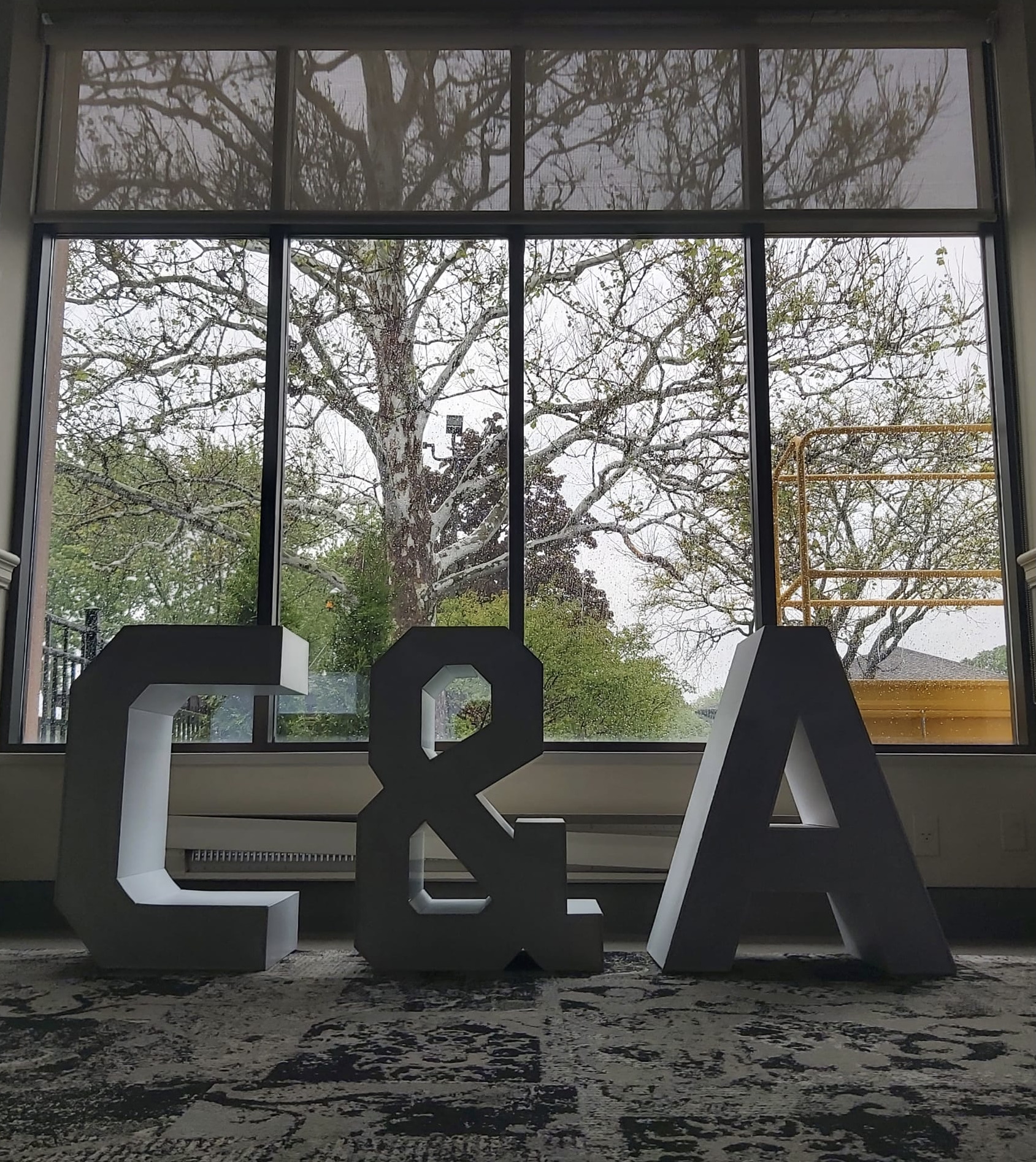 Marquee Block Letter Tables in Ingersoll