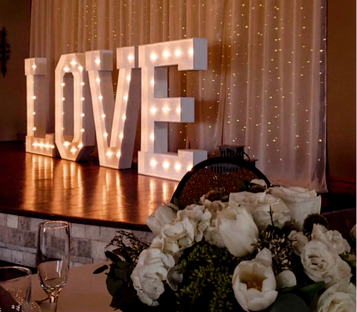 Napanee Wedding Marquee Letters