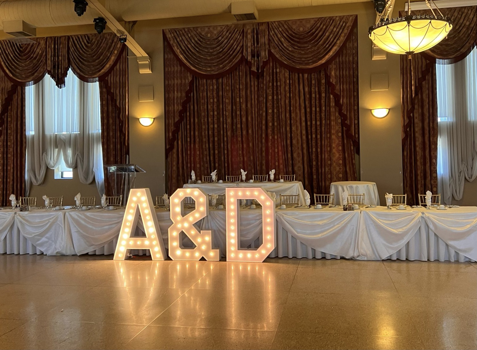 port dover marquee letter rentals