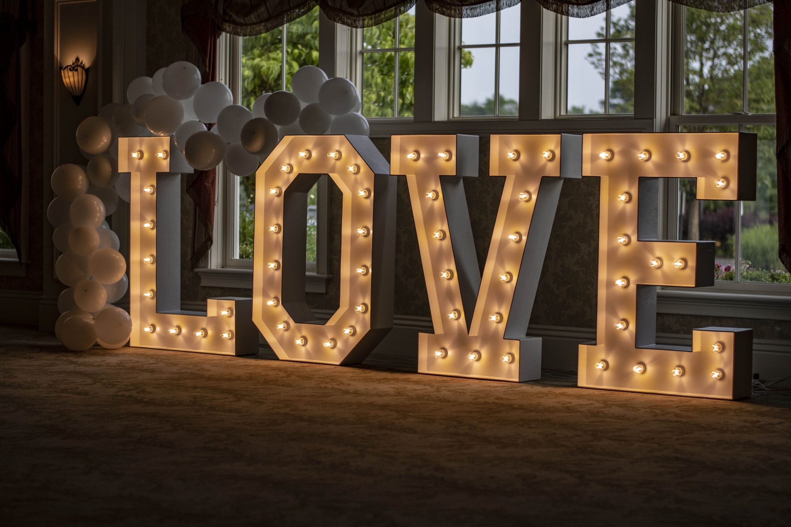 wedding marquee letters quinte west