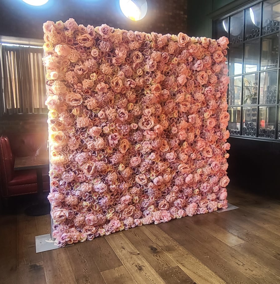 Pickering Barrie Flower Wall Rental