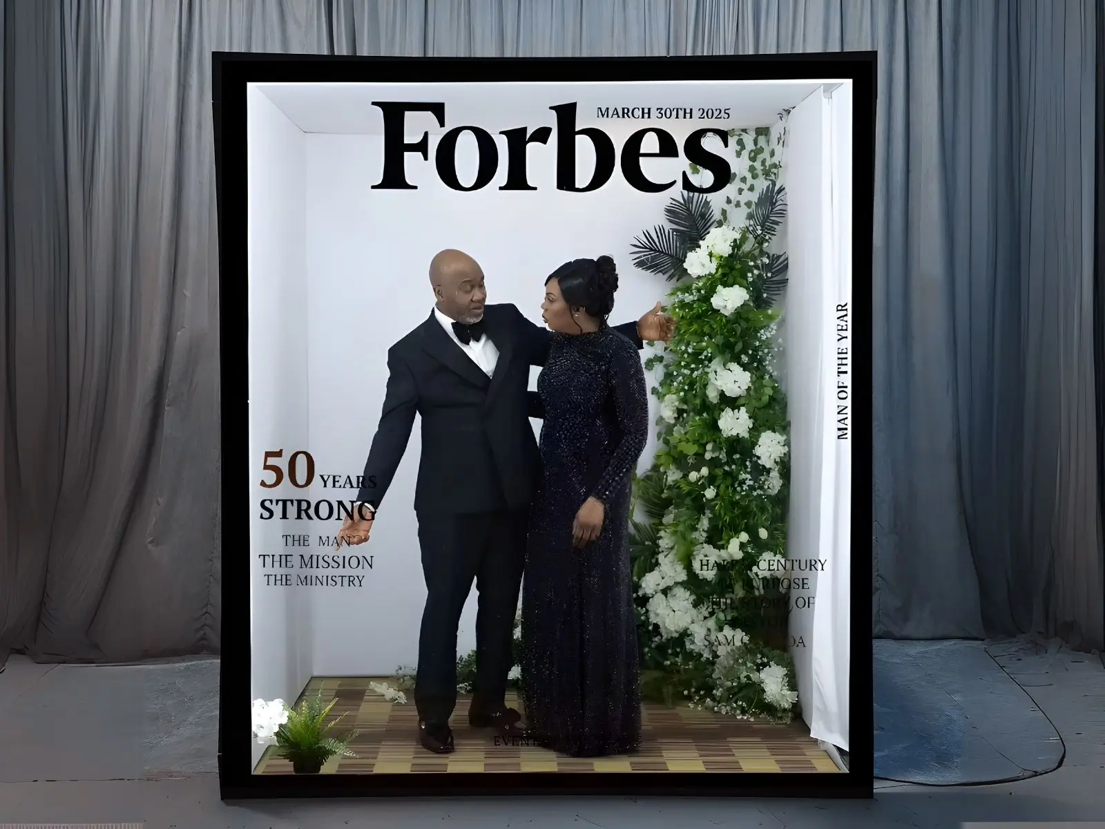 Luxury Magazine Photo Booth
